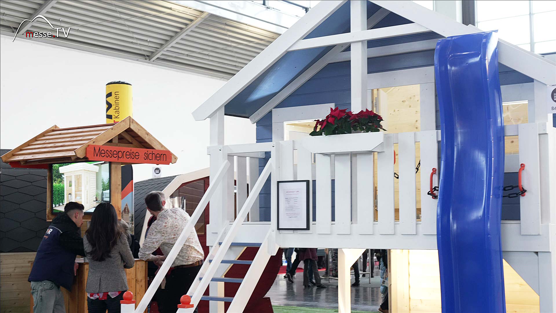 Childrens playhouse on stilts