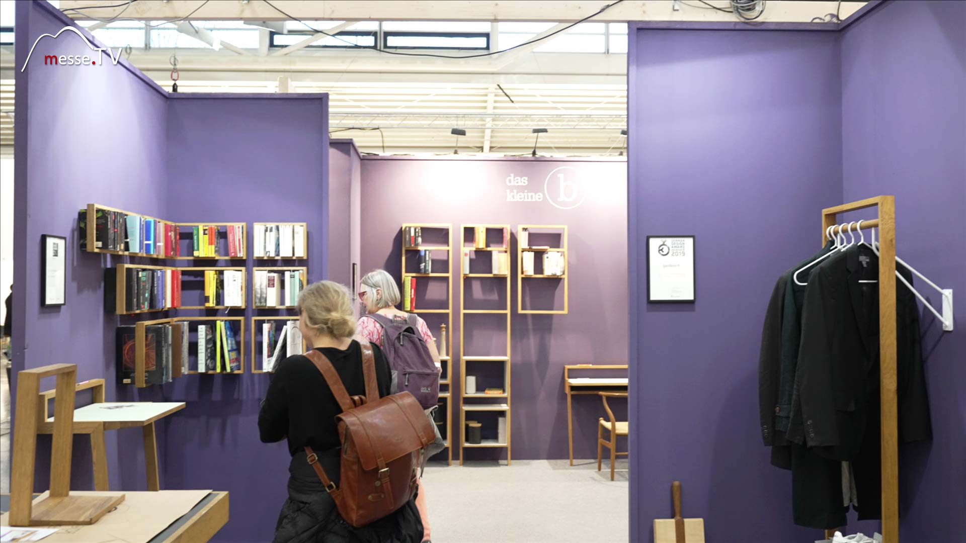 Design wooden shelf ecological