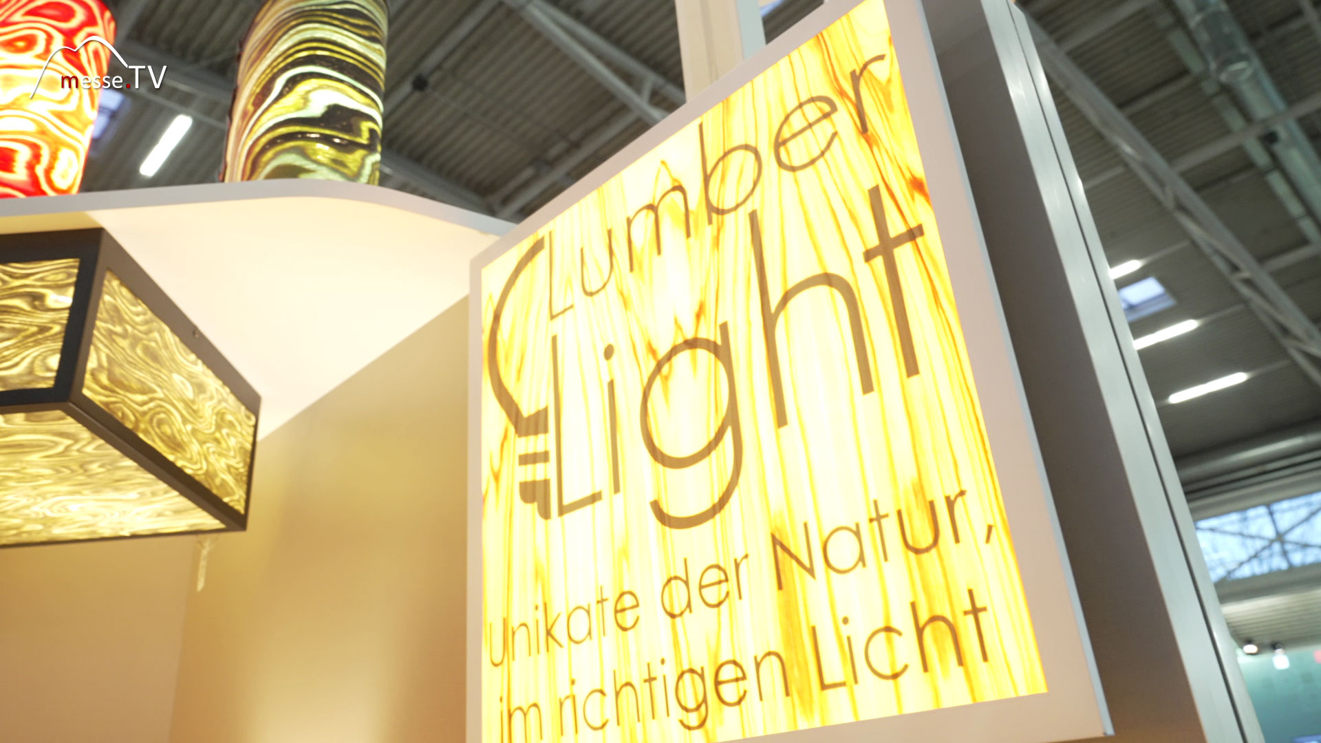 Lighting from natural materials LumberLight