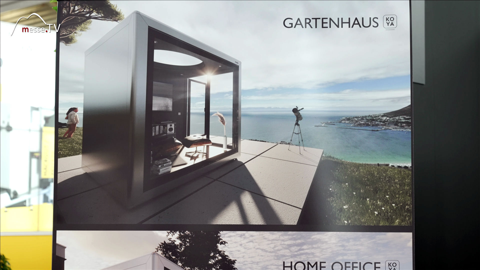 Modular construction garden house sauna