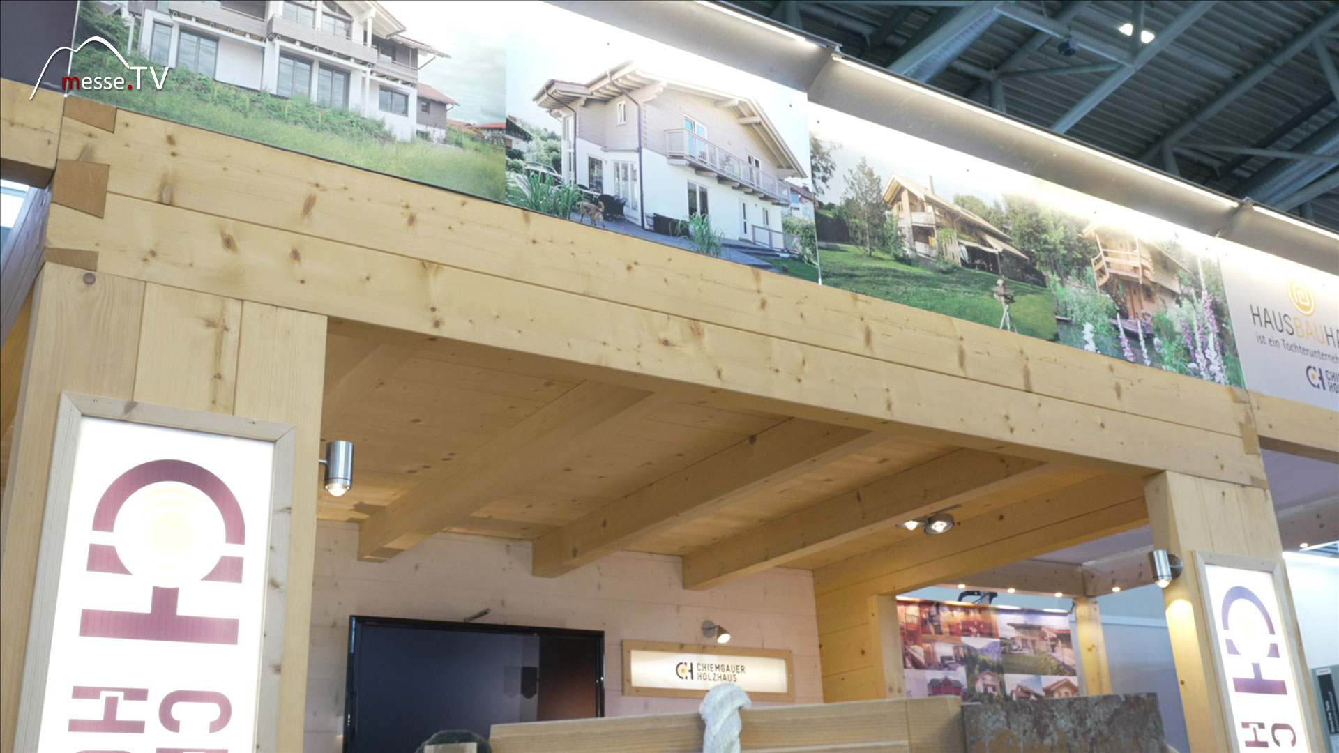 Solid wood house ecological room climate