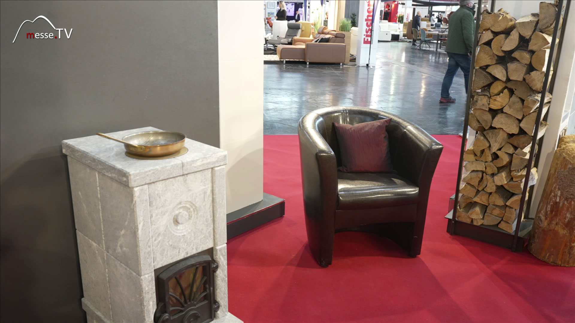 Stove from soapstone