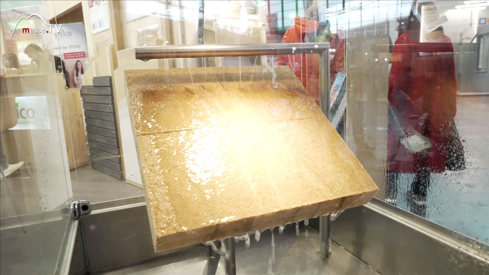 Waterproof wood insulation