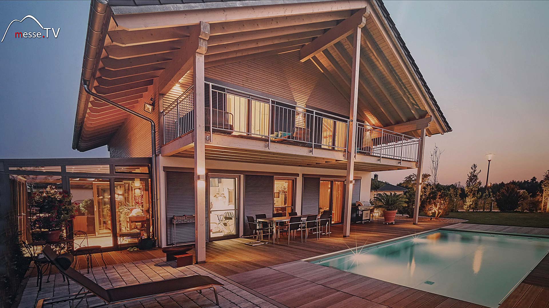 Wooden house modular construction