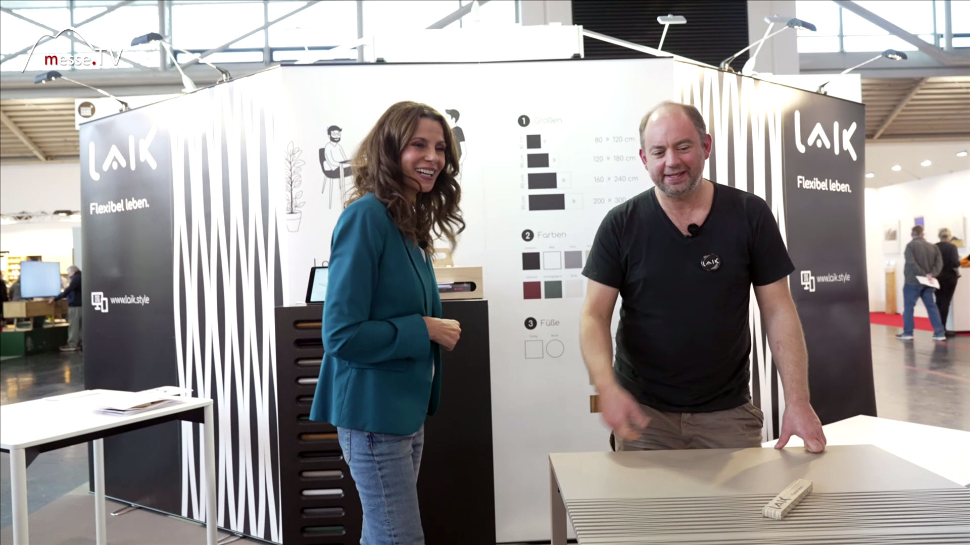 Wooden table extendable Laik