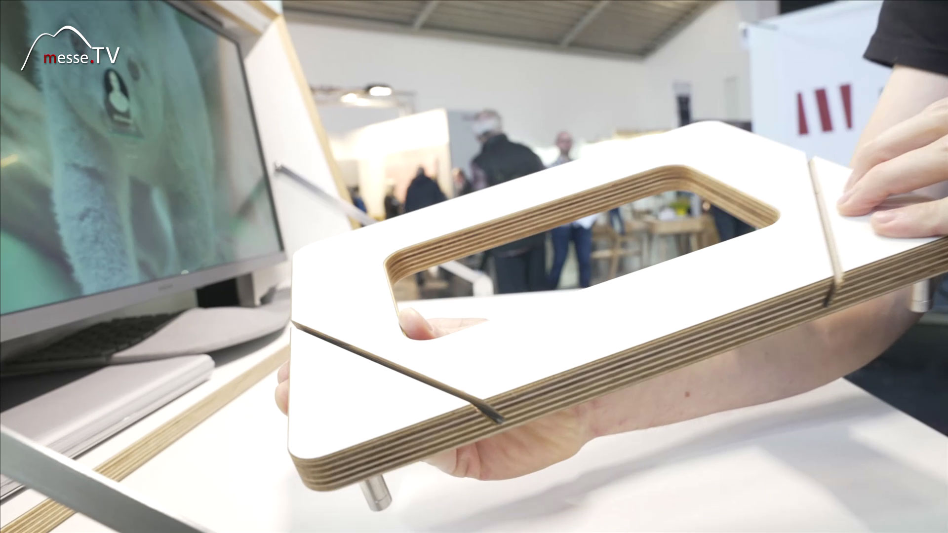 Workstation foldable with laptop holder