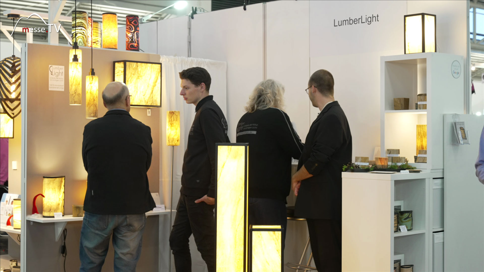 lumberlights lamps made of sandstone