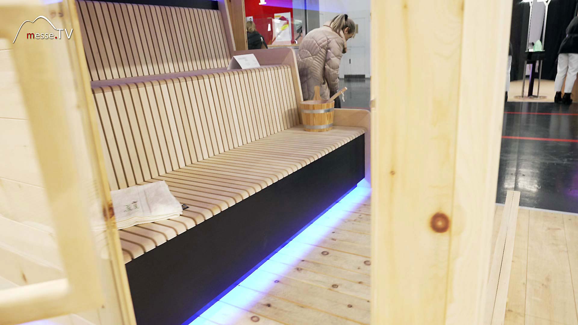 swiss stone pine sauna