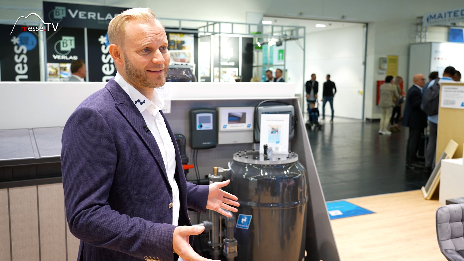 ExhibitionTV Interview Jochen Weinmann Managing Director Weinmann GmbH aquanale 2023 Cologne