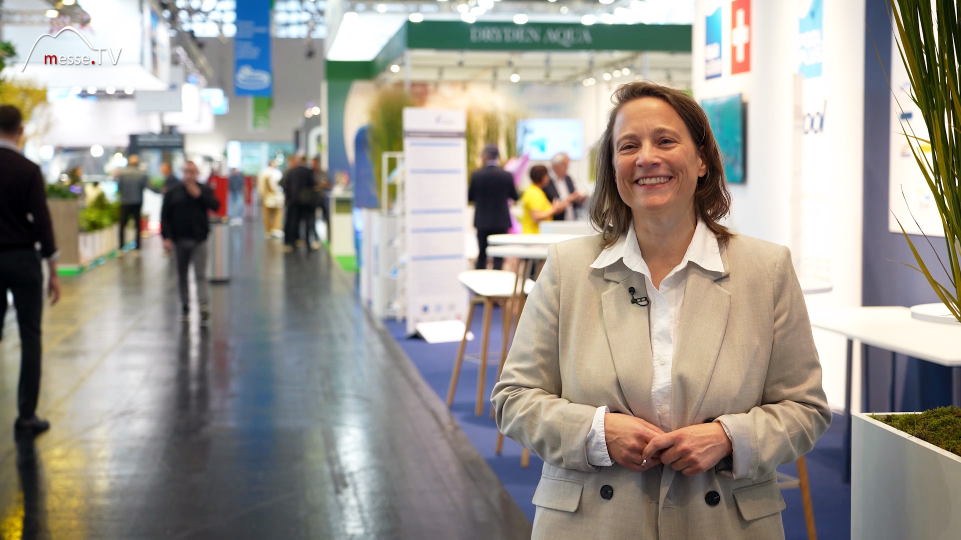 MesseTV Interview Ute Wanschura Managing Director bsw aquanale 2023