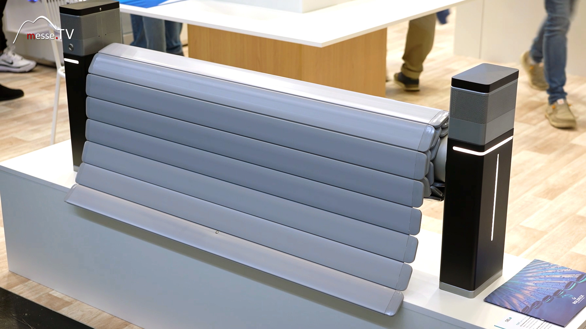 Roll up cover swimming pool CF GROUP aquanale 2023 Cologne