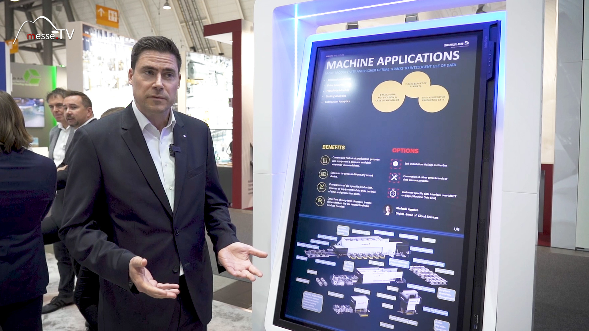 seamless production monitoring from coil to finished product Blechexpo