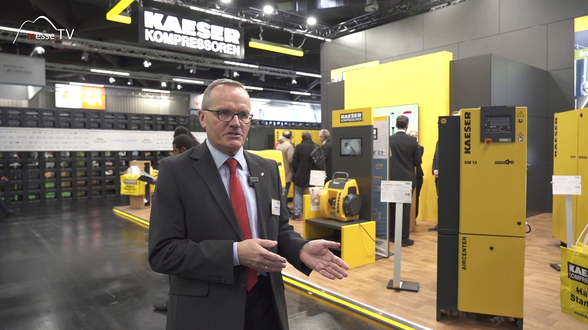 Matthias Wittmann area sales manager Kaeser Compressors