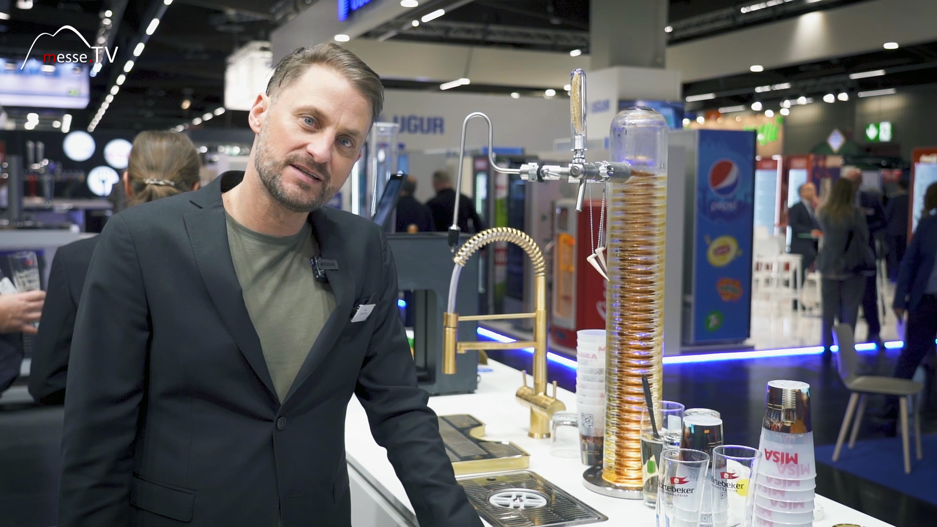 Michael Mayer water dispensing bar design