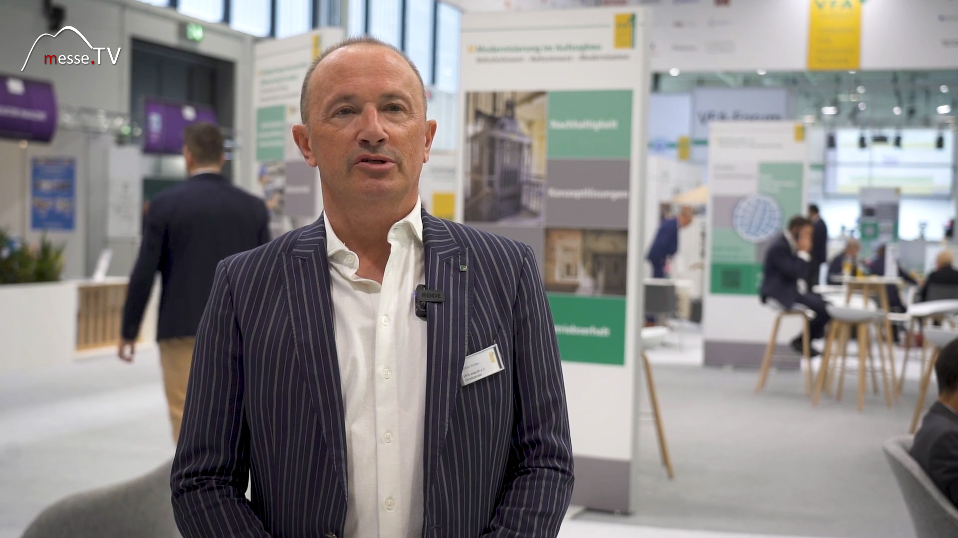 MesseTV Interview Achim Huetter VFA Interlift eV interlift 2023 Augsburg