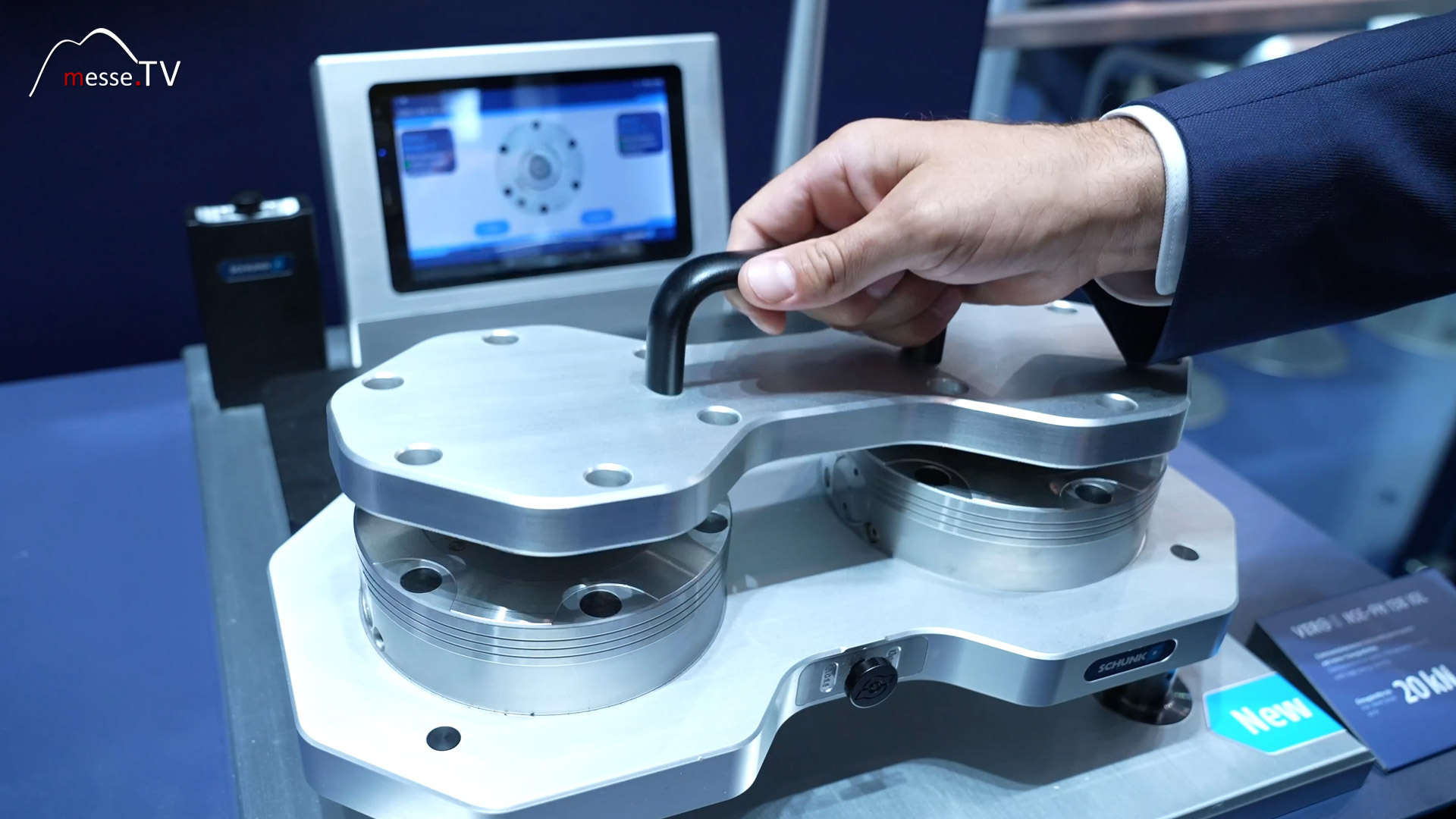zero point clamping technology piezocrystal automation systems process safety schunk amb 2024