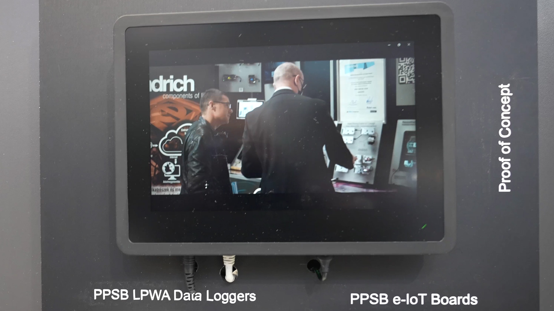 application example ppsb lpwa data logger endrich and ppsb e iot boards electronica 2024