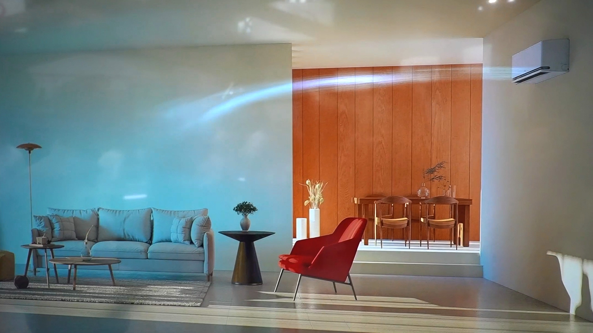 infineon chip in lg air conditioning system recognizes human and turns cold air flow away