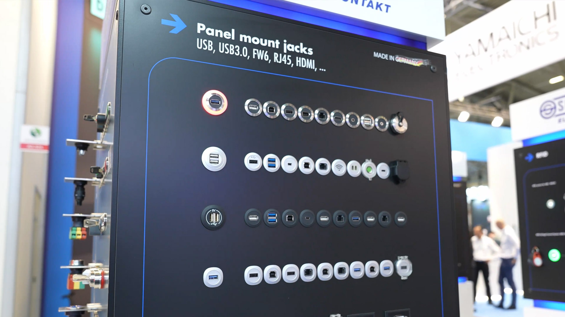 panel mount jacks installation sockets charging sockets schlegel electronica 2024