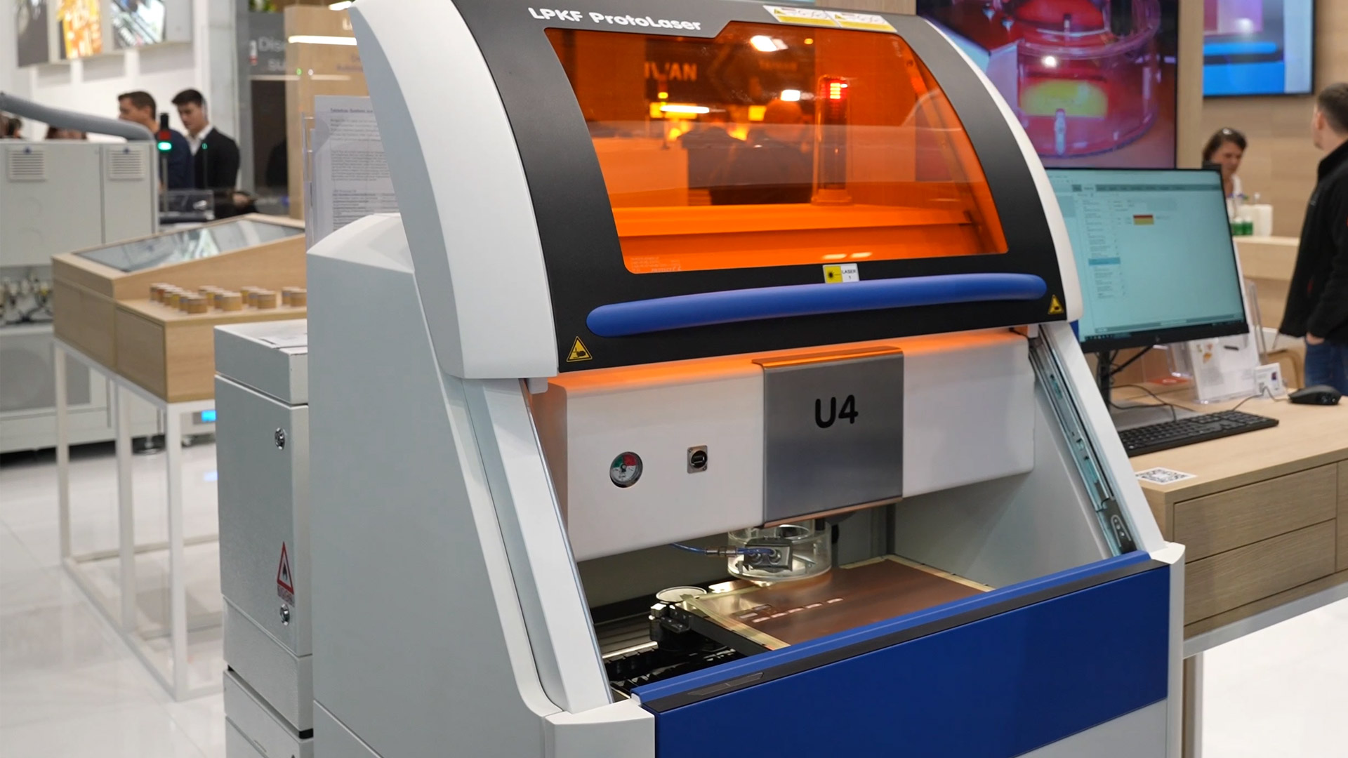 protolaser u4 pcb prototyping with uv laser technology lpkf electronica 2024