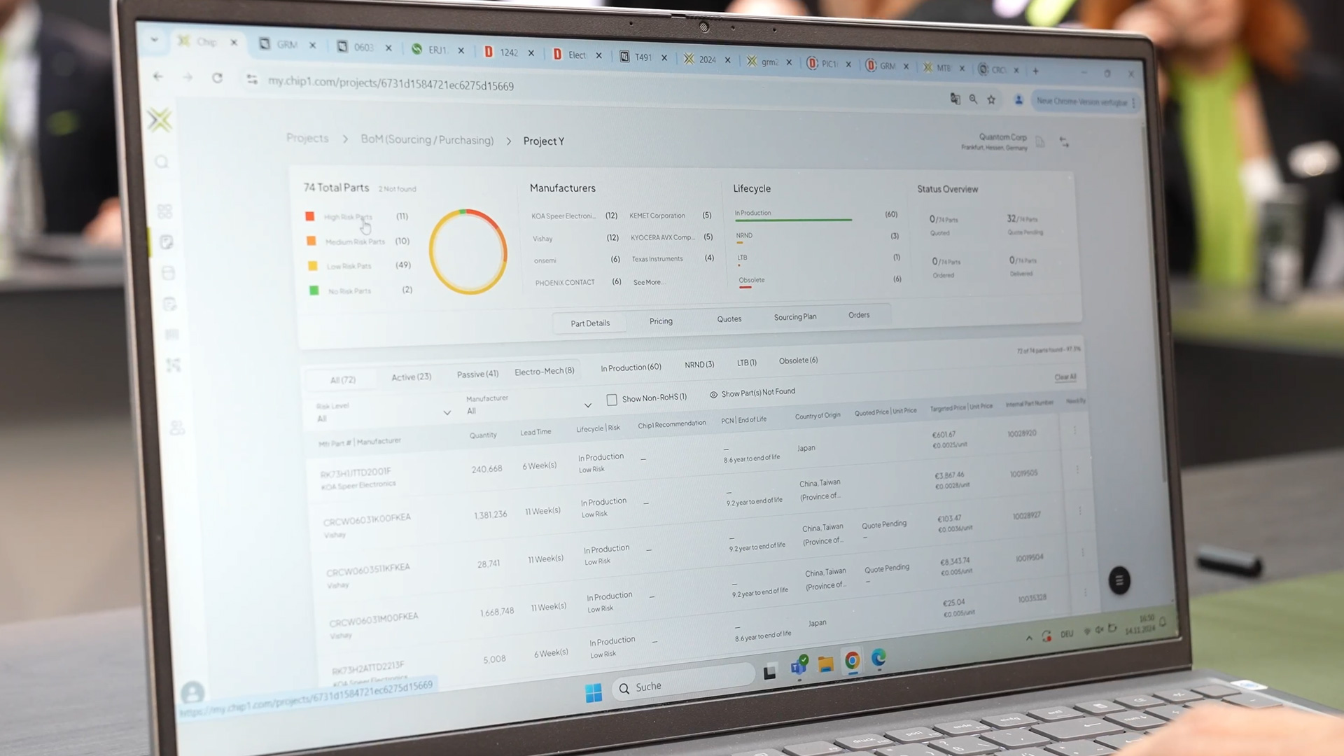 real time data for optimized supply chain management my chip 1 purchasing software