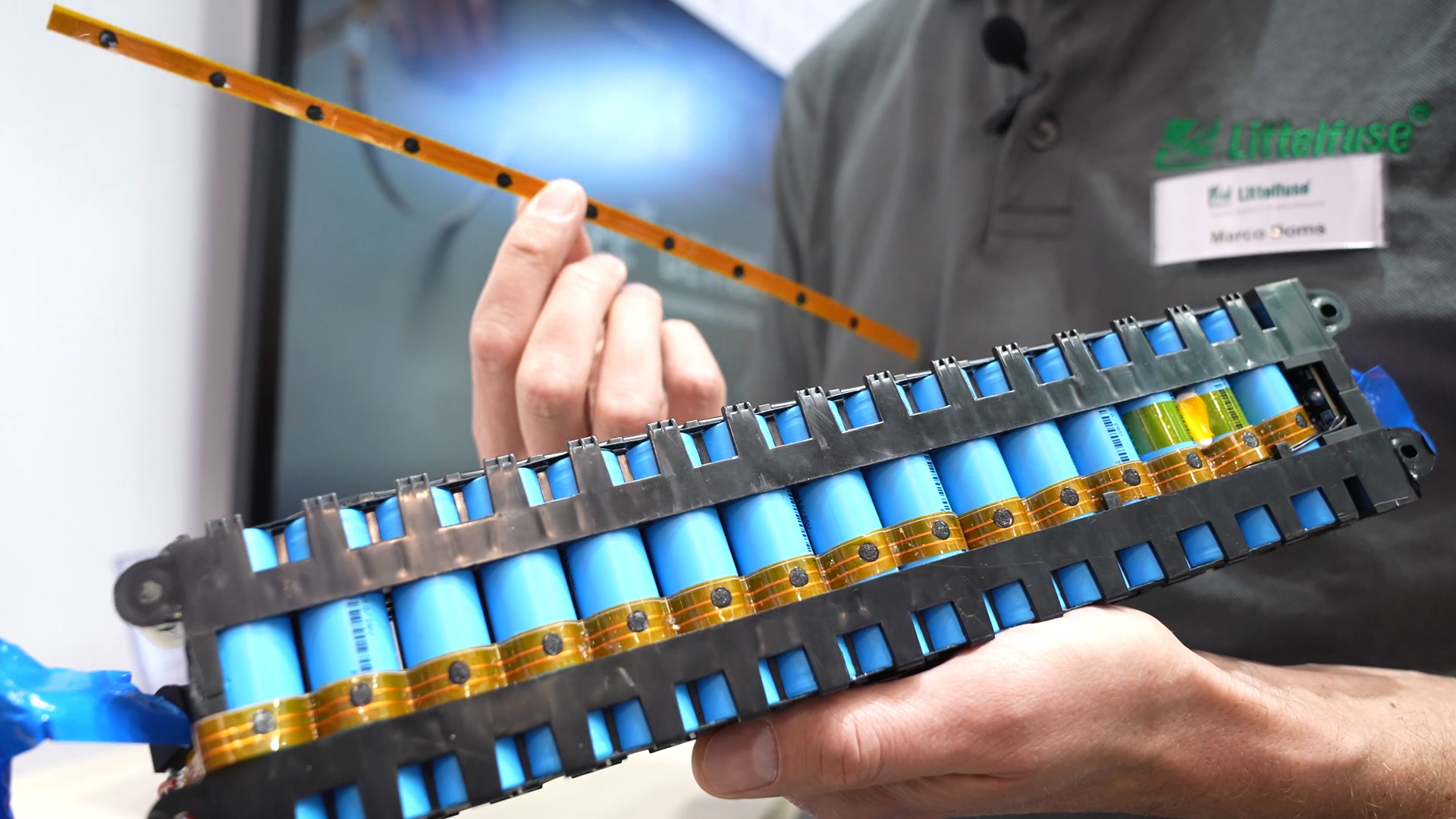 temperature monitoring electric vehicles and battery storage safety battery packs littelfuse