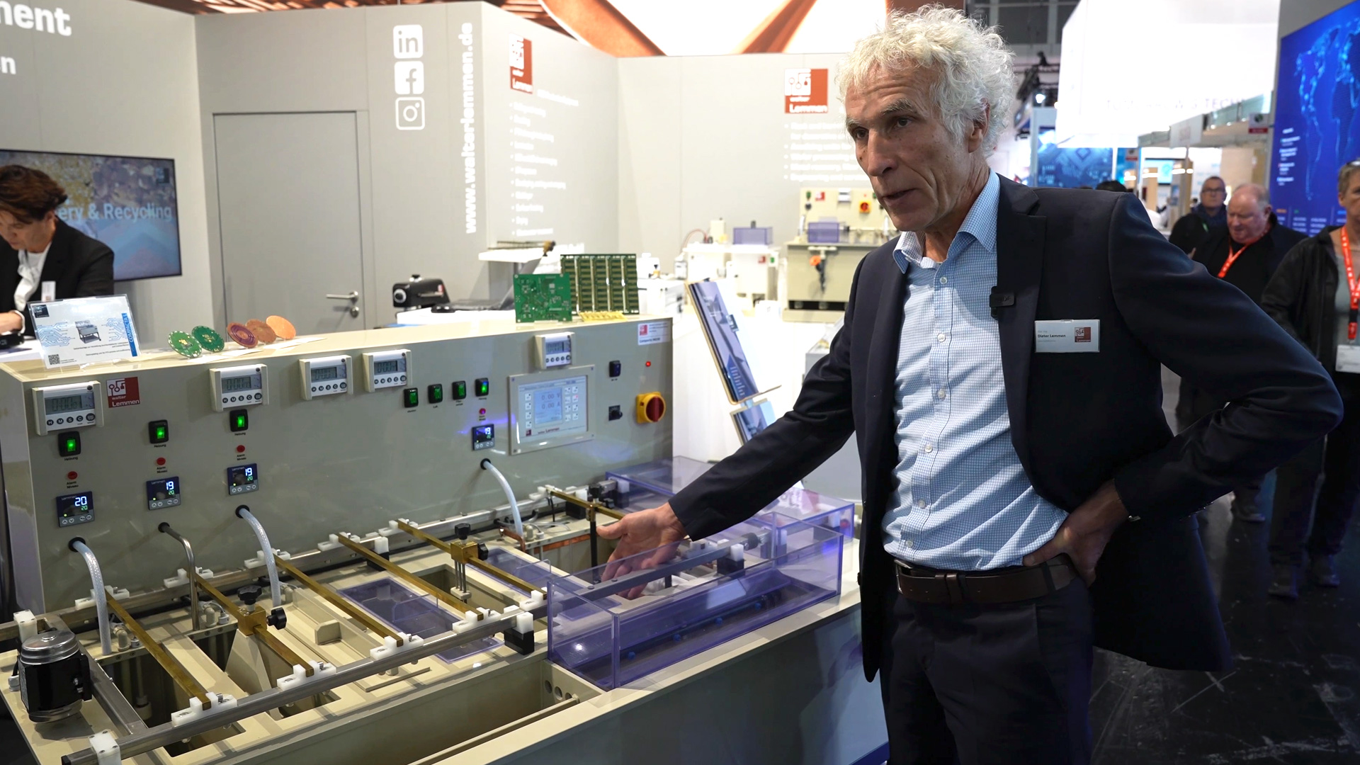 walter lemmen printed circuit boards and galvanotechnology dieter lemmen electronica 2024 munich