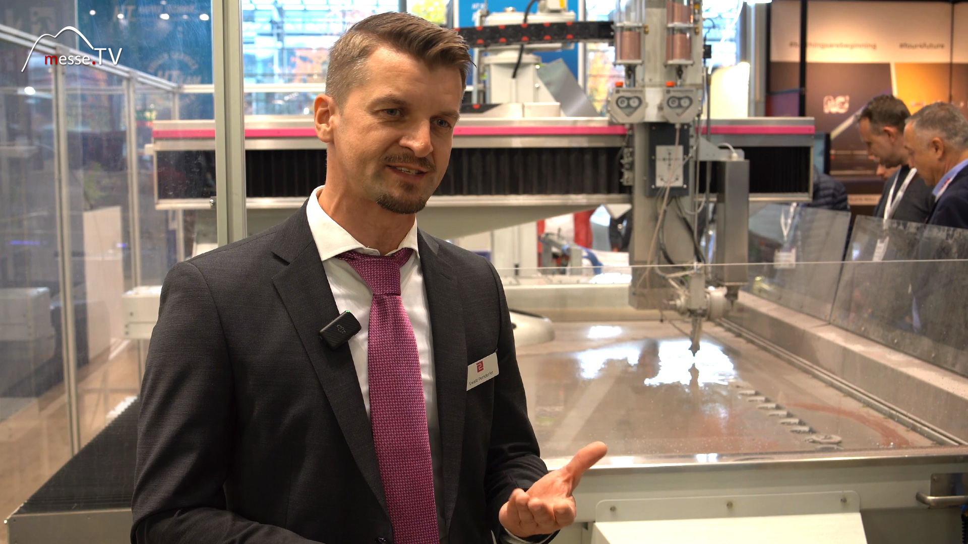 efficient water jet cutting system perndorfer maschinenbau ewald perndorfer euroblech 2024