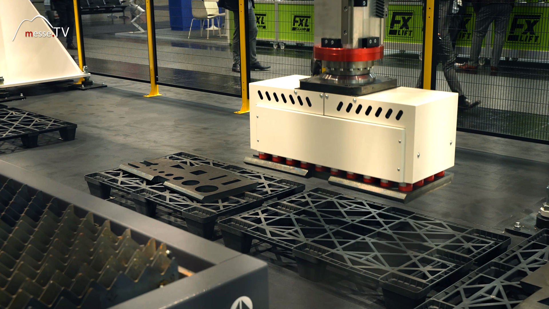 icsort automation sorting processes sheet metal processing exhibition cutting systems euroblech 2024