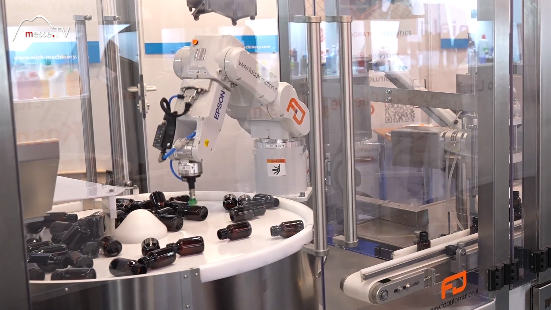 filling and packaging system specific requirements clean room environments high process safety wick machinery fachpack nuremberg