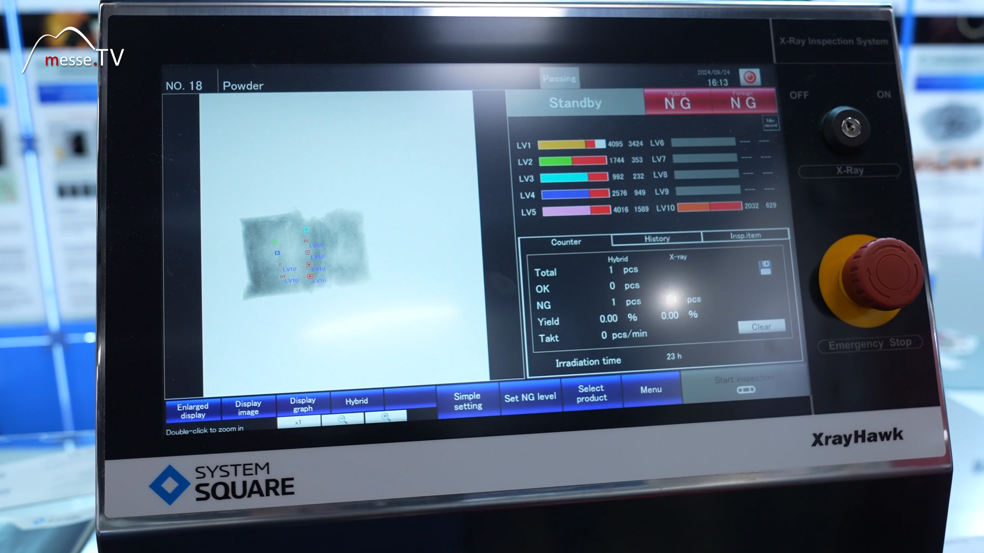 innovative x ray technology for highest product quality and safety system square