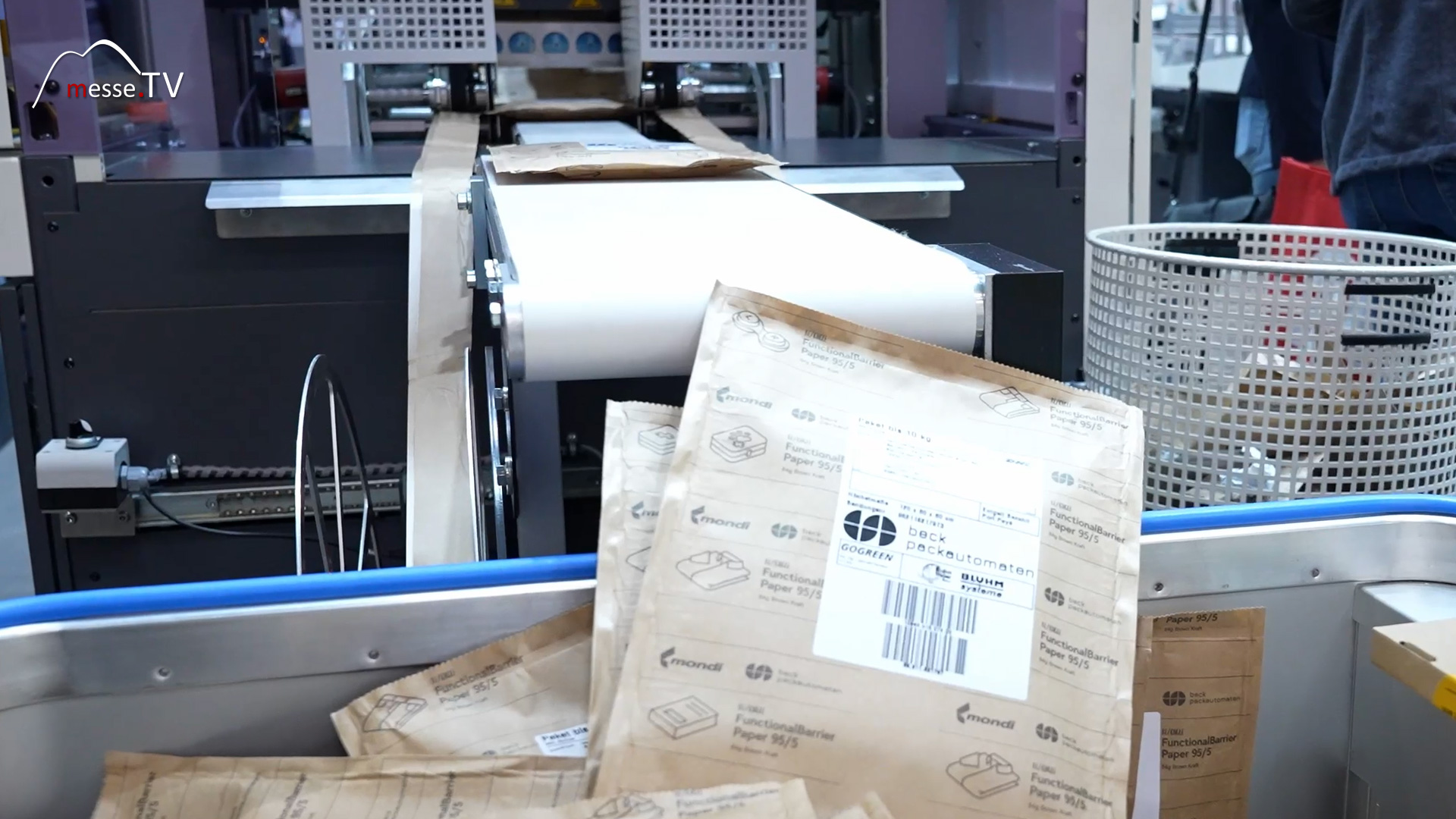 small format for cost saving shipping as goods mail beck packing machines