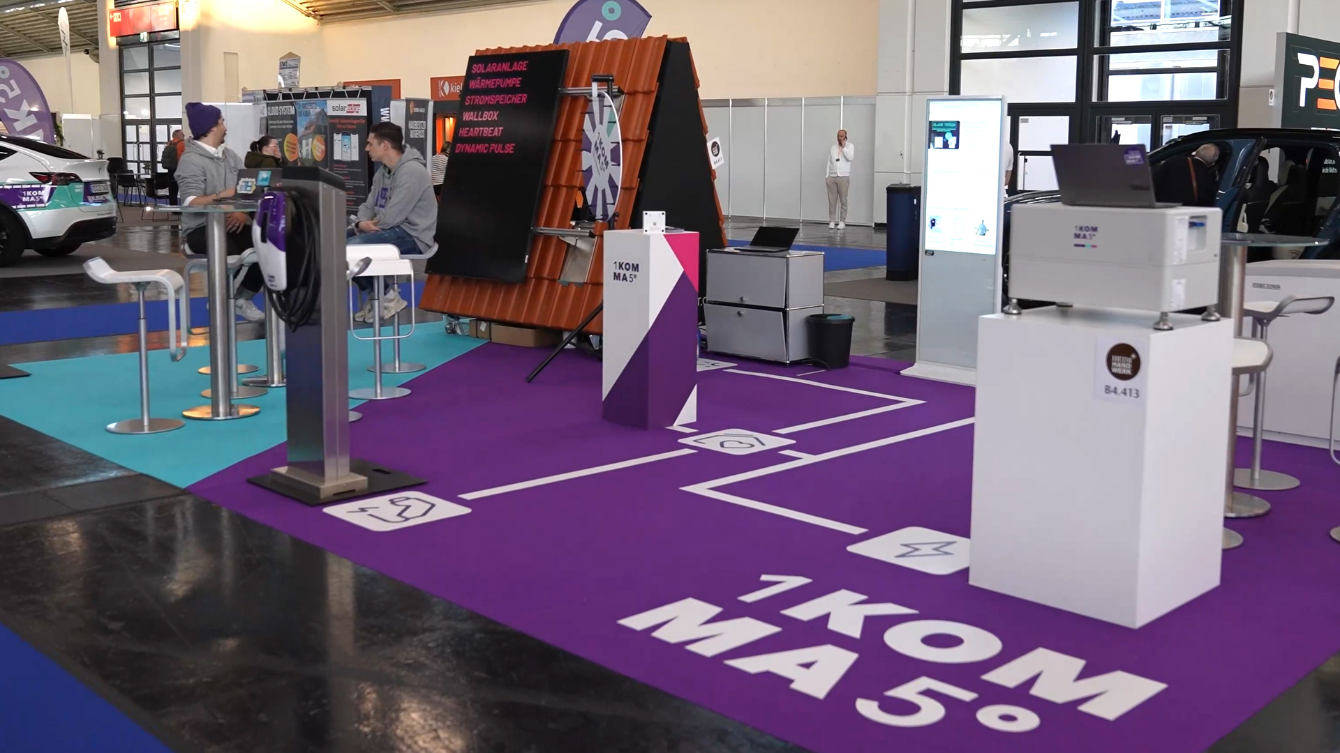 energy concept 1komma5grad booth handwerksmesse 2024 munich