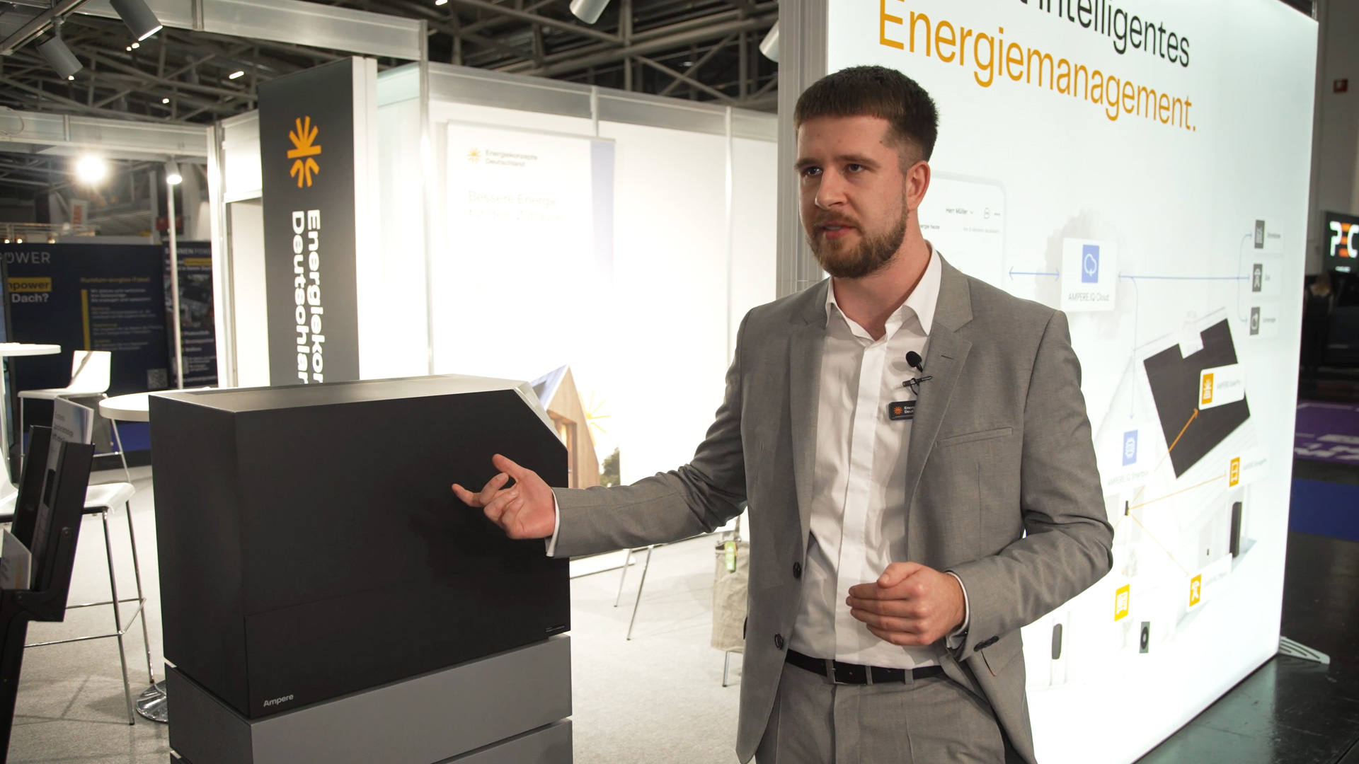 interview ekd solar smart energy management dominic biljesko heim handwerk 2024 munich fair