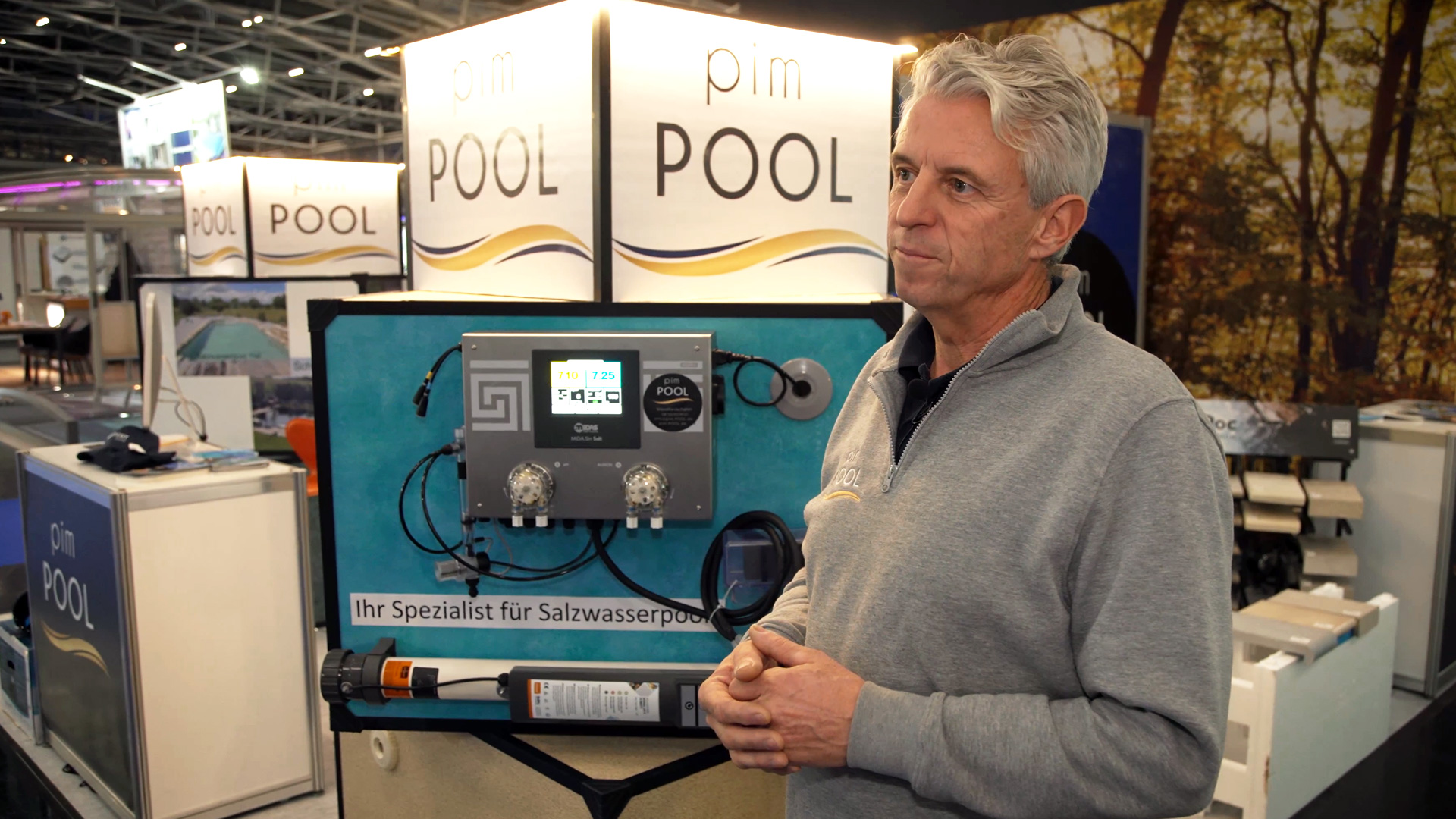 interview pim pool saltwater pools pim van der poel heim handwerk 2024 munich trade fair