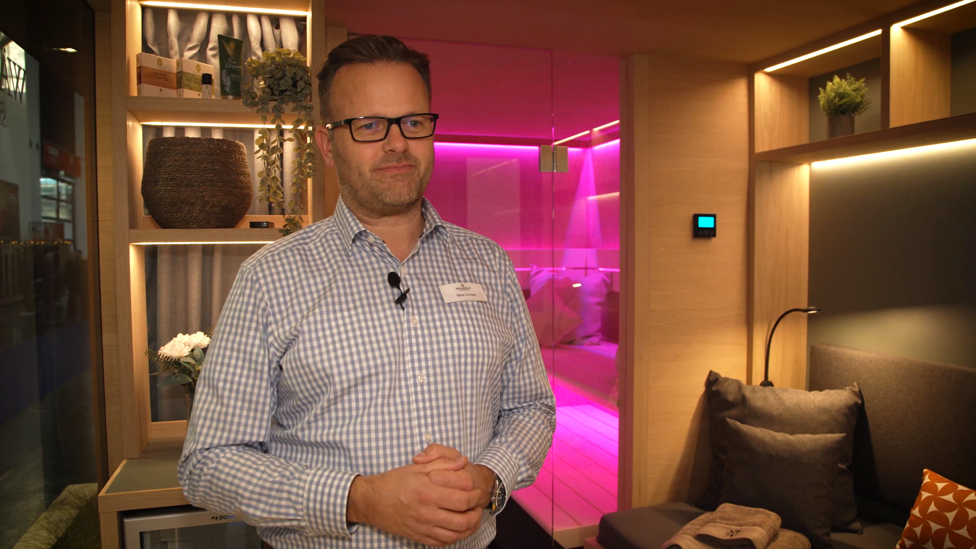 interview waermegrad sauna mike cordes heim handwerk 2024 munich fair