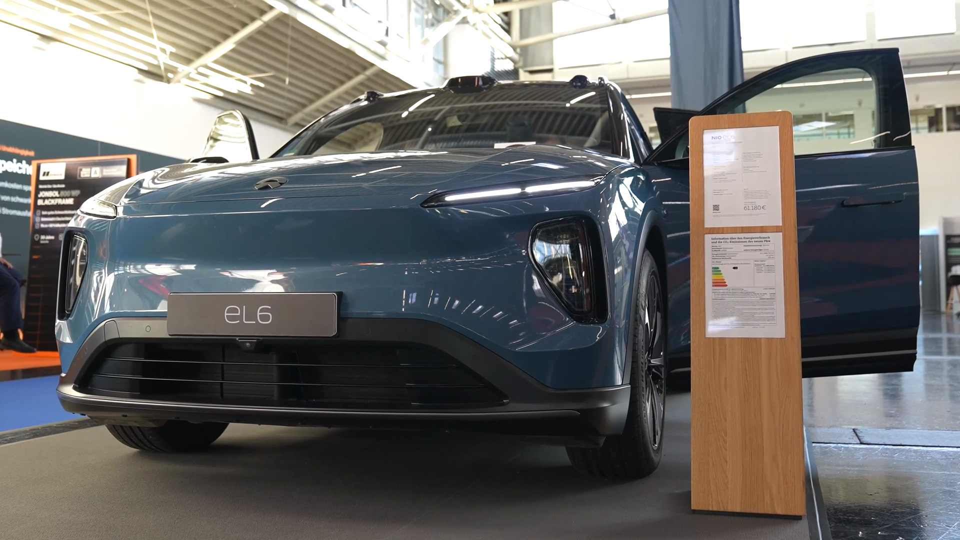 nio el6 electric suv high charging capacity for the trade sector