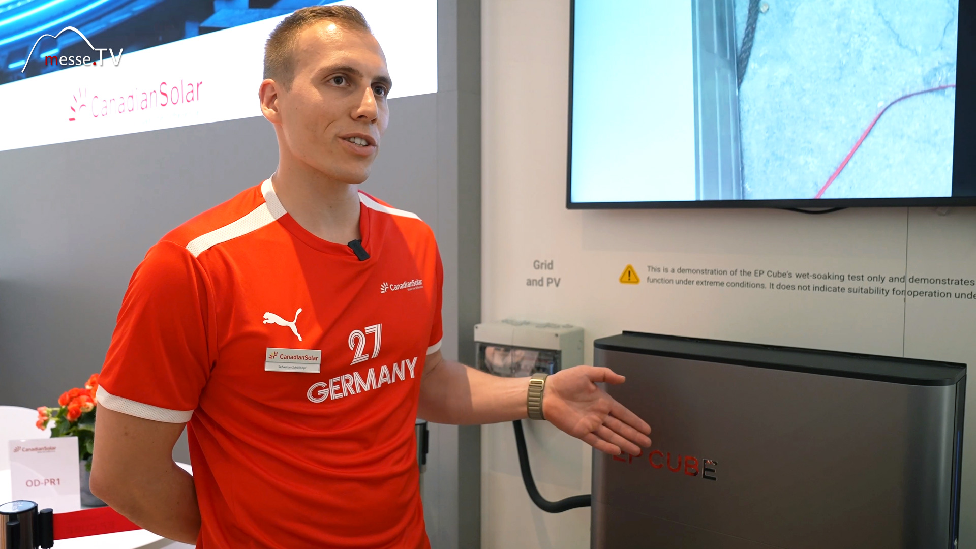 sebastian schoellkopf manager product management power electronics canadian solar gmbh munich tradefair