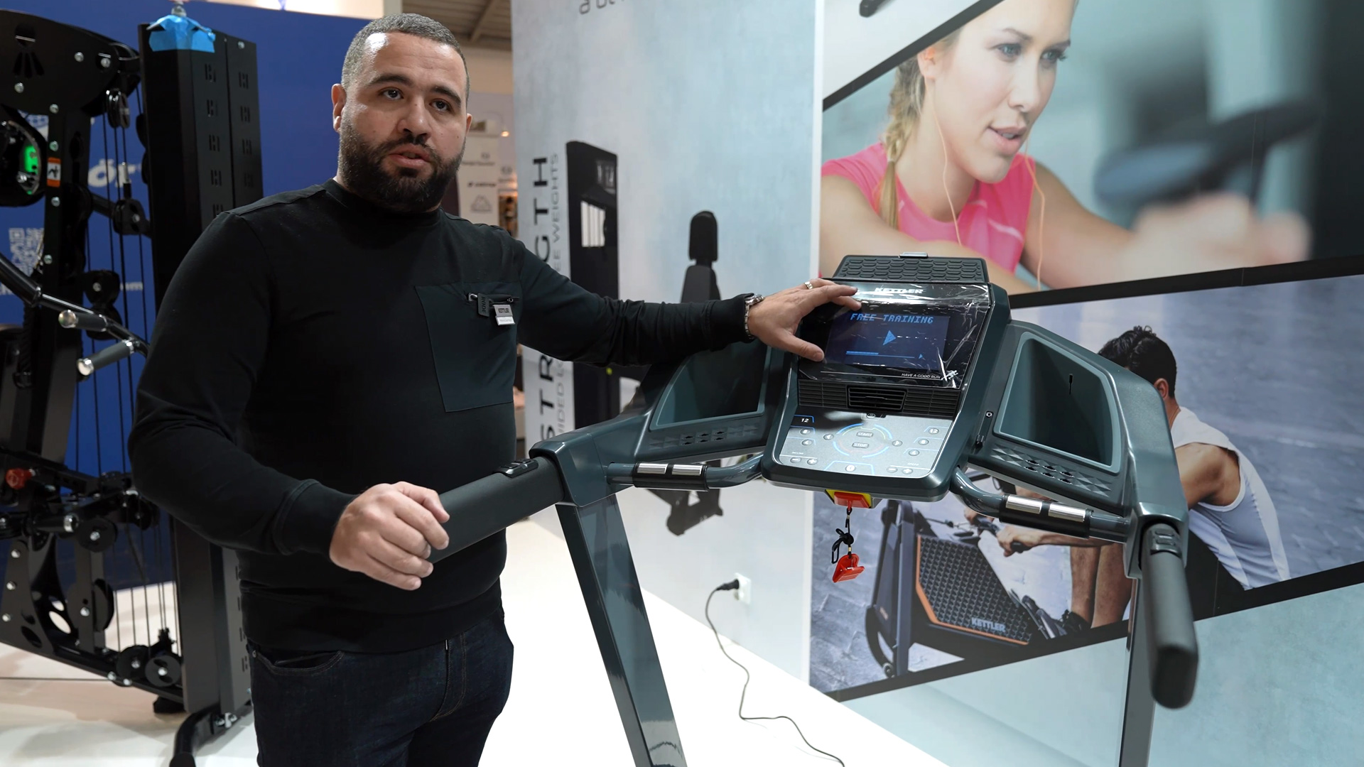 interview kettler sport walking belt track 600 mohamed kessal ispo 2024