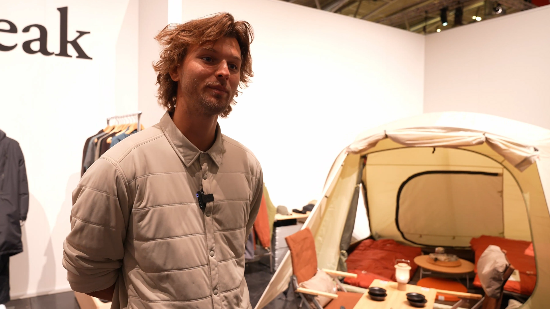interview snow peak outdoor cooking station sebastian sorenson ispo 2024 munich trade fair