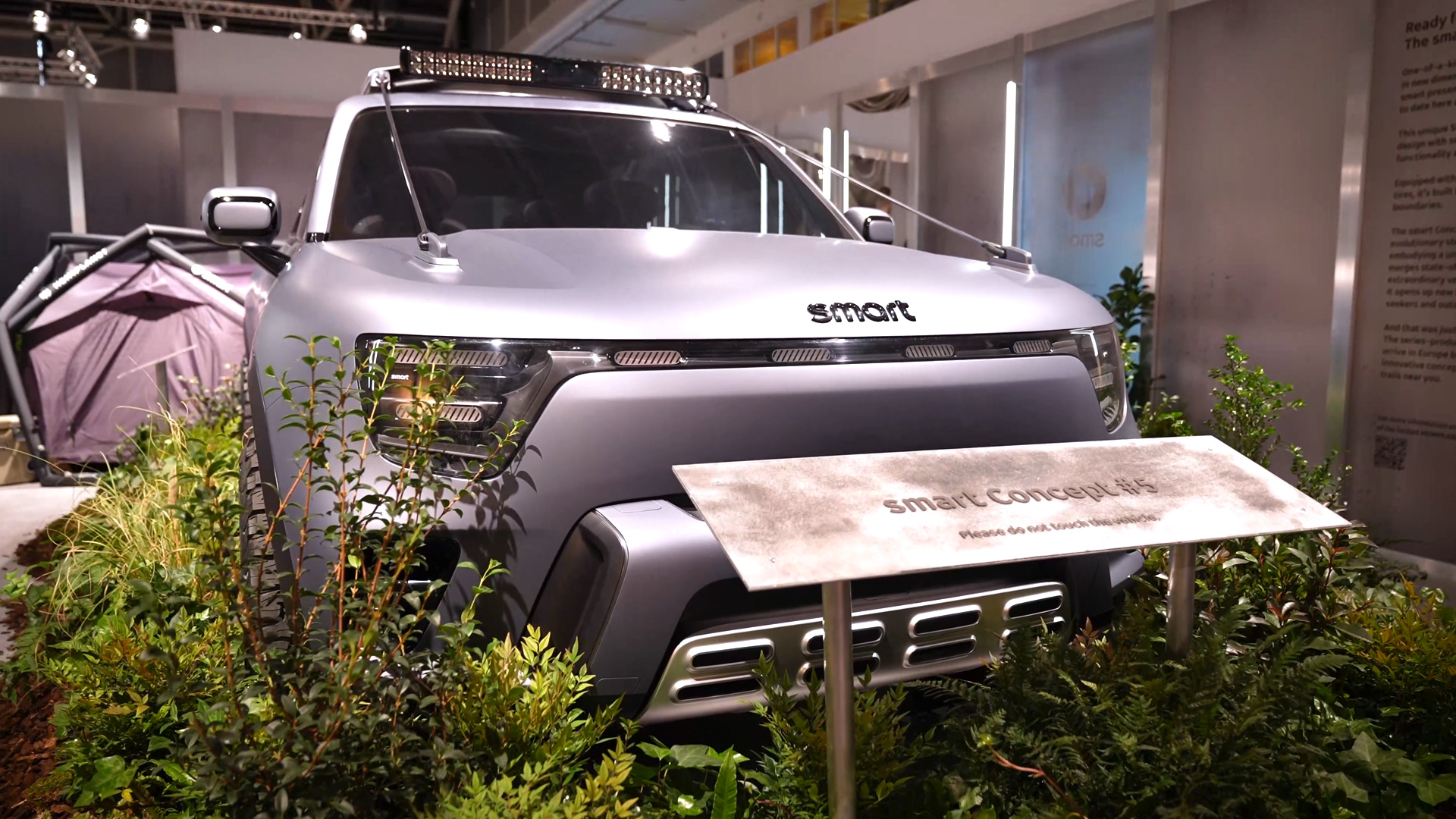 smart concept 5 full electric midsize suv ispo munich 2024