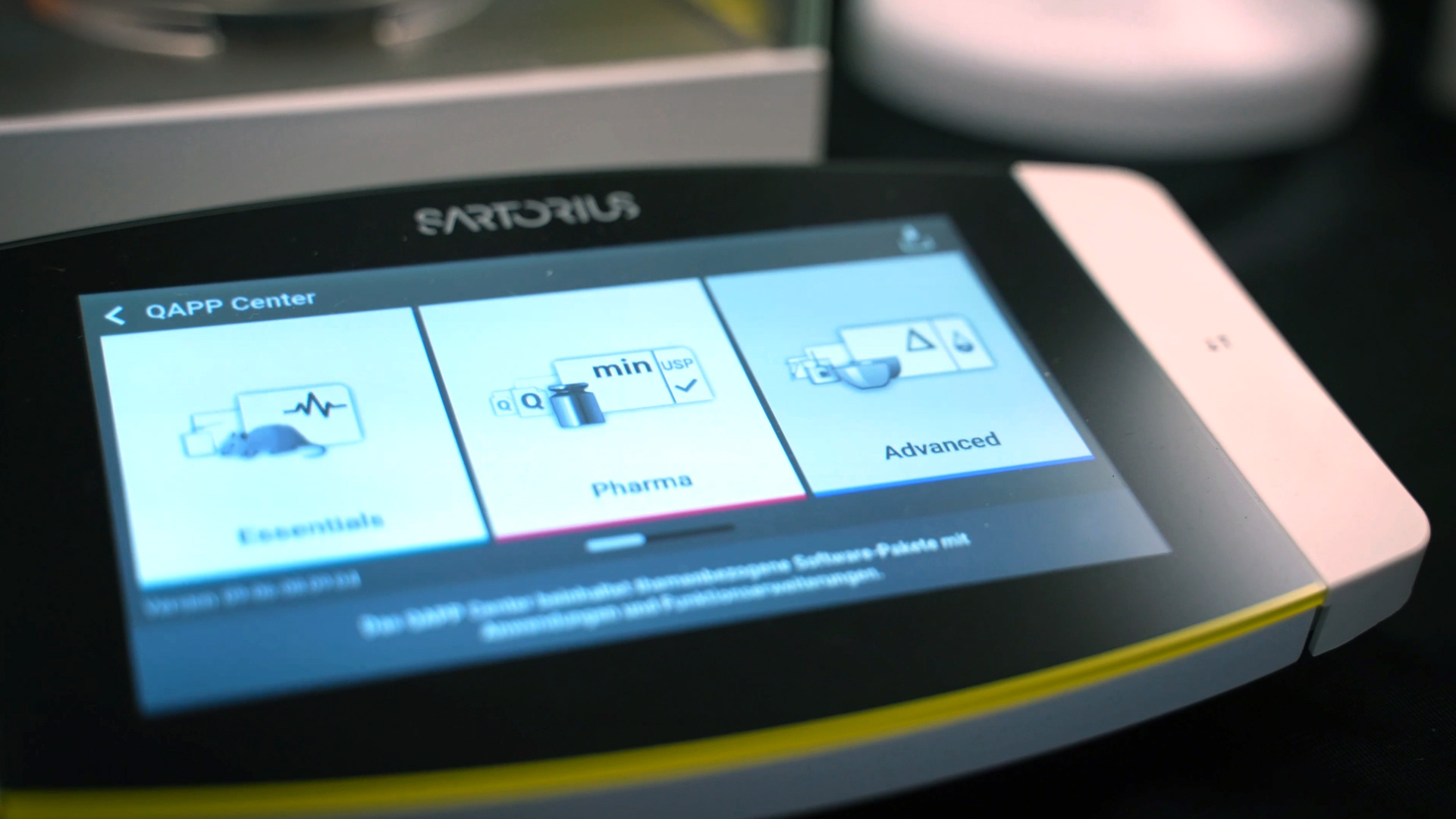 cubis 2 custom workflows programmed directly on the scale sartorius