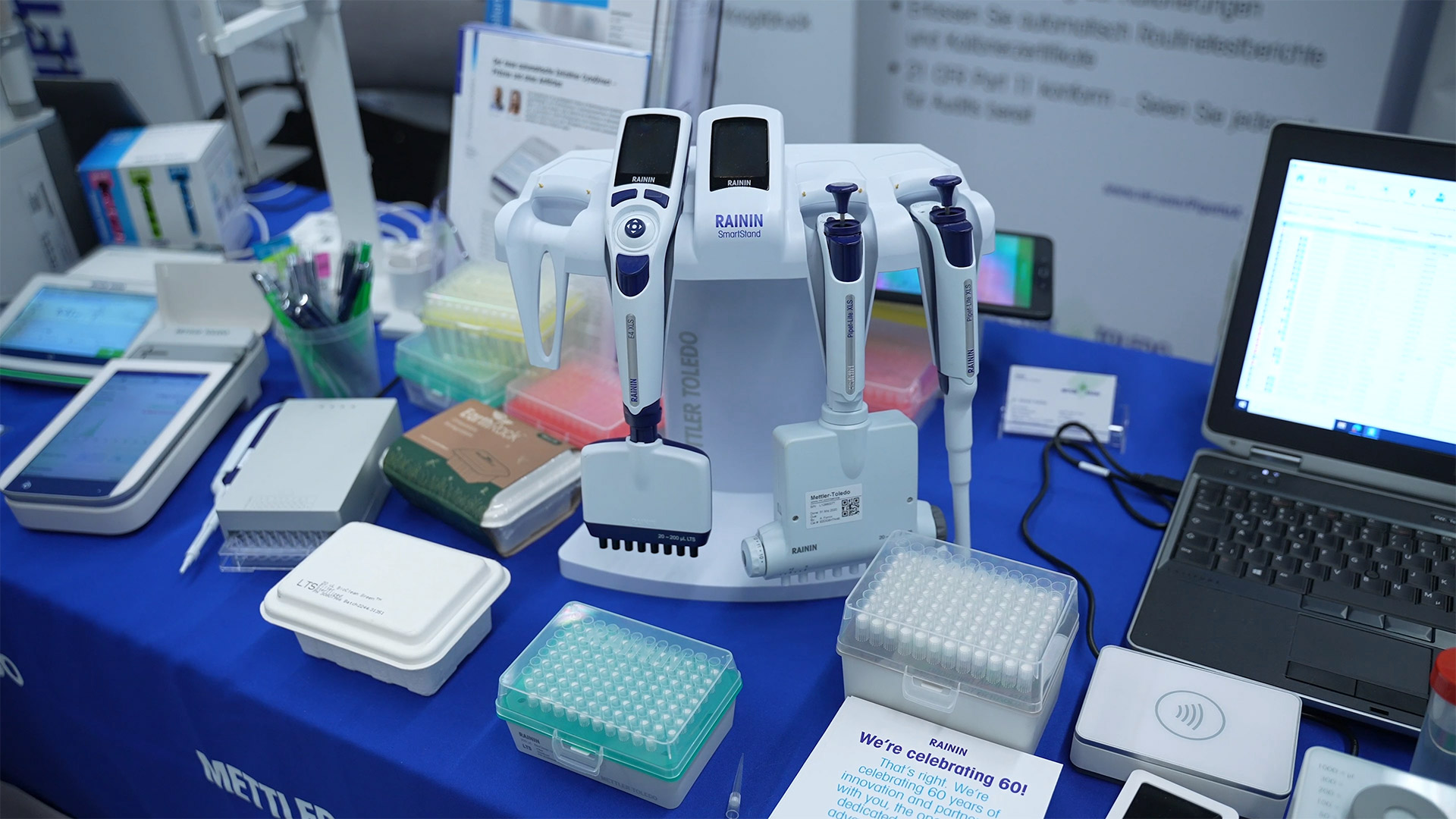laboratory products mettler toledo rainin messe lab supply 2024 hamburg