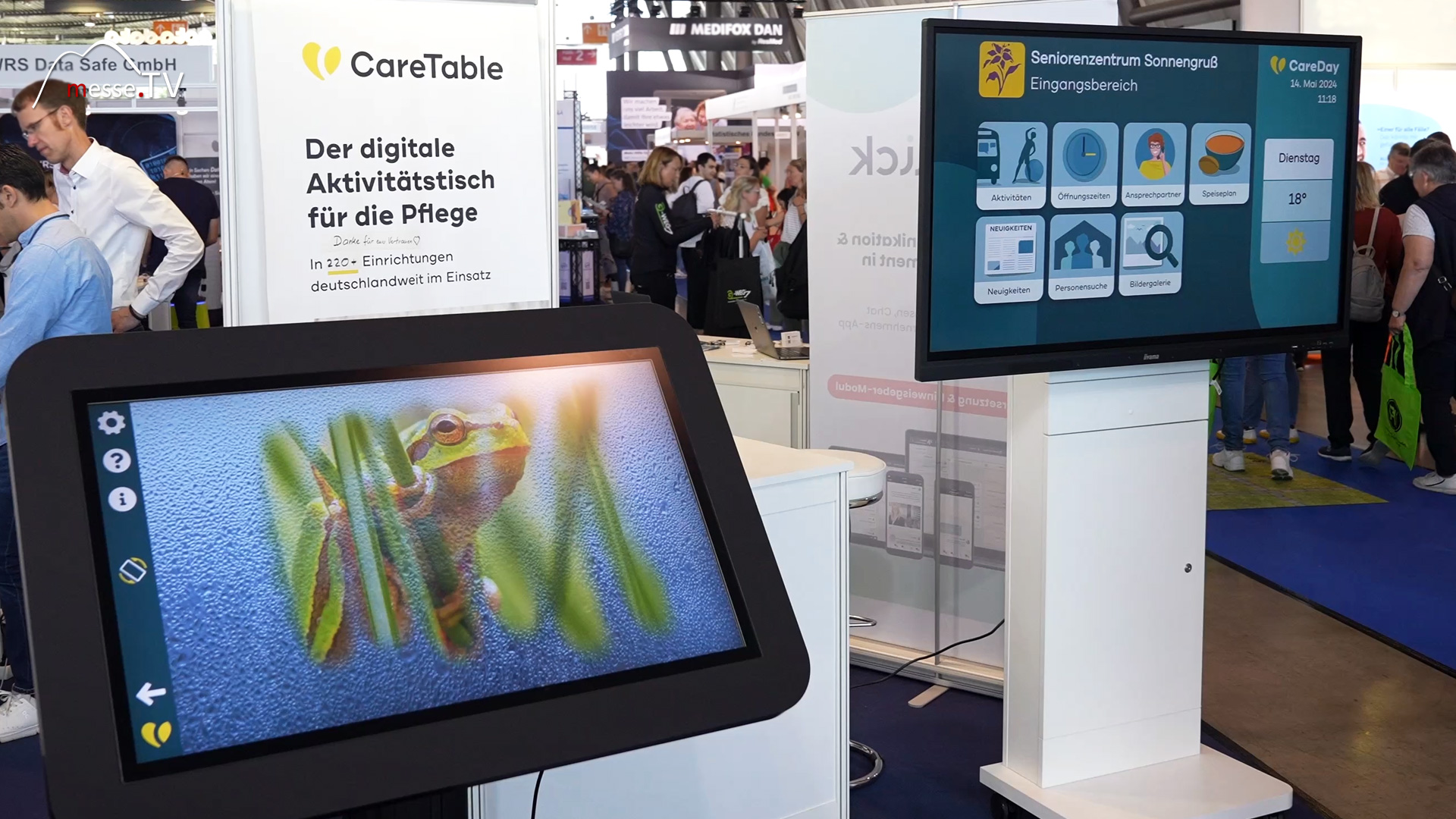 activity table touchscreen stationary care facility care plus 2024