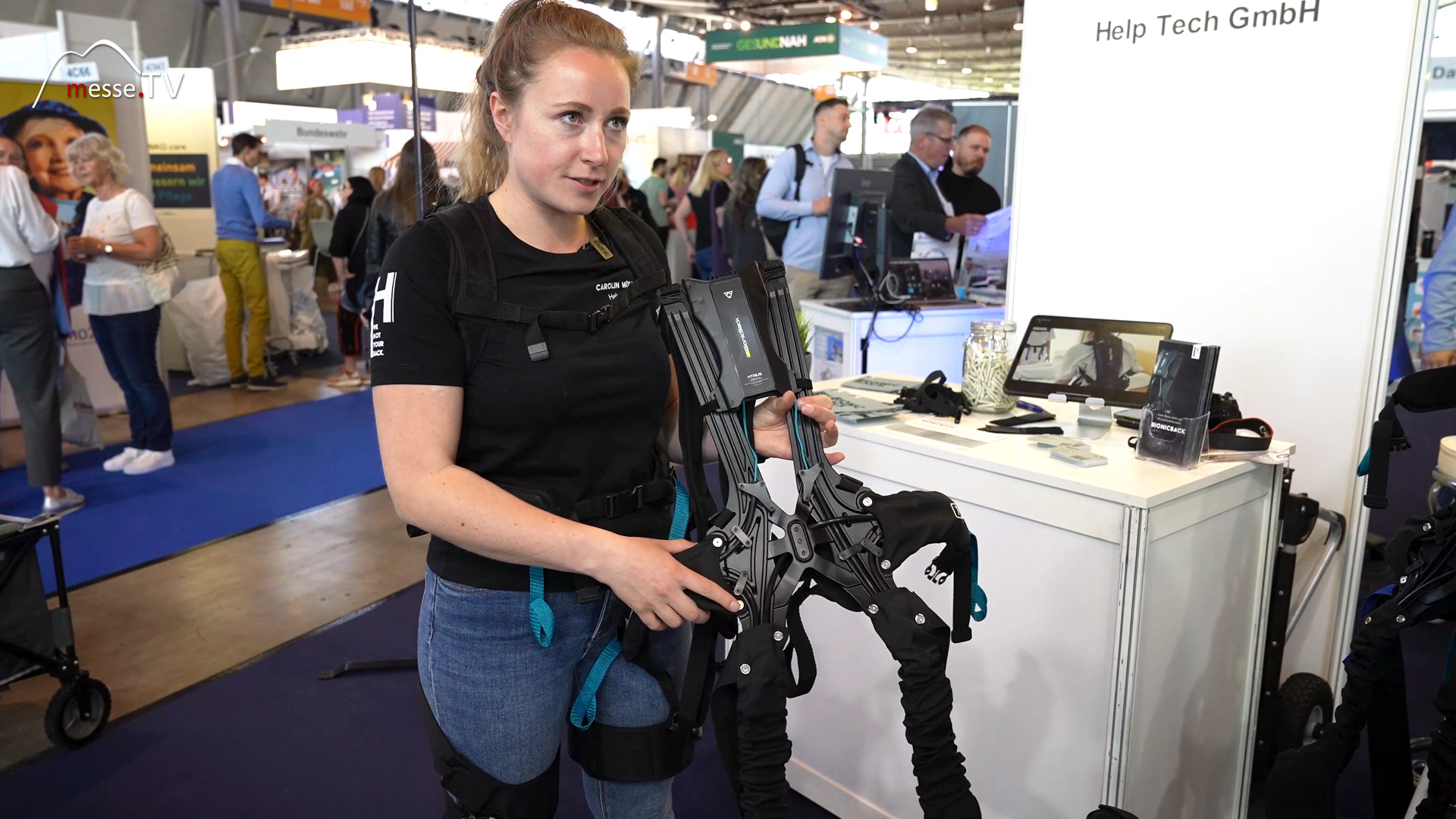 bionicback exoskeleton care help tech