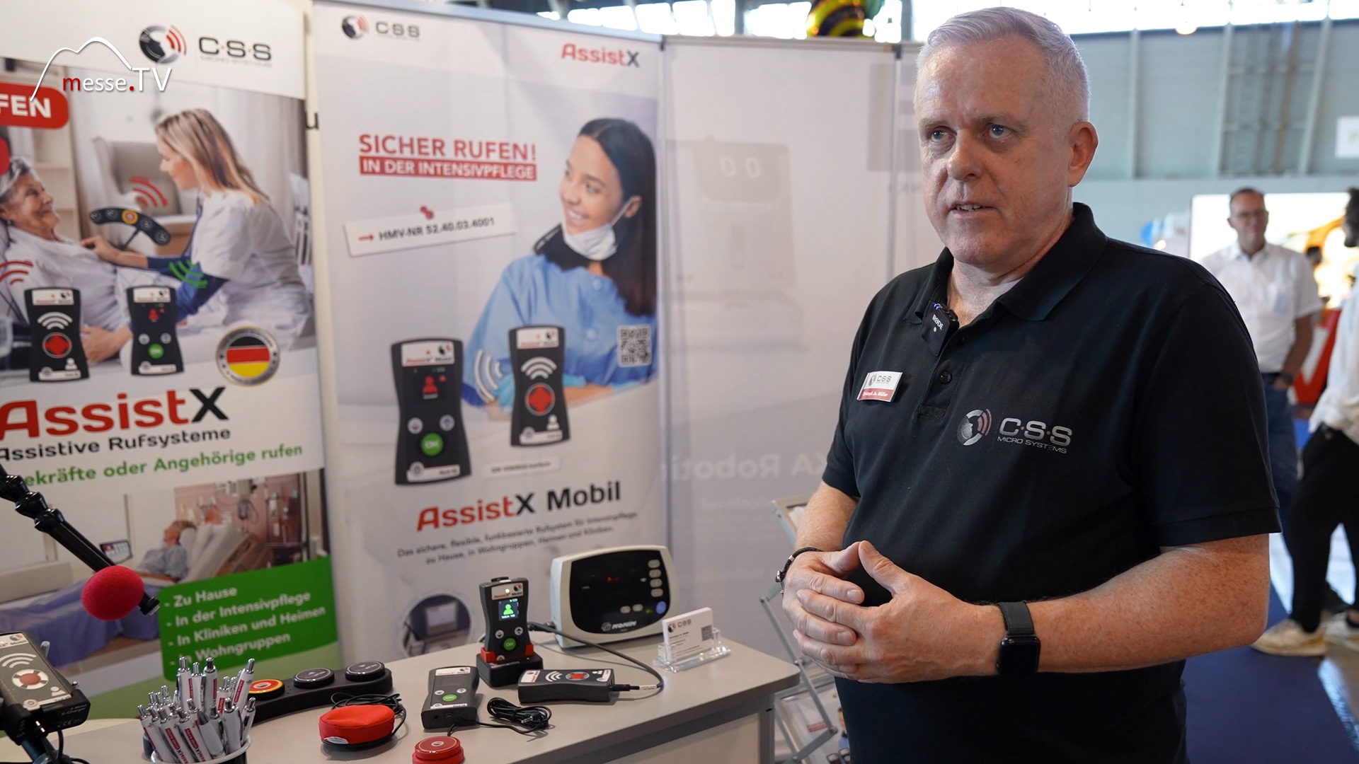 christoph jo mueller cco css microsystems gmbh assistx care tradefair 2024