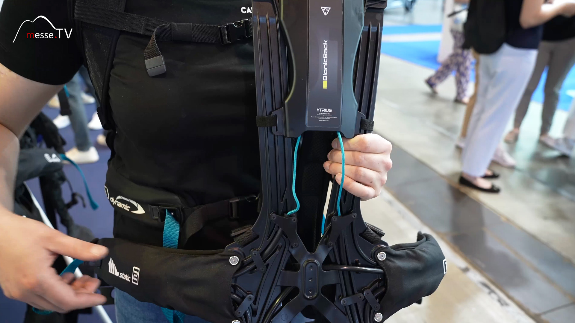 exoskeleton back support lifting caregivers