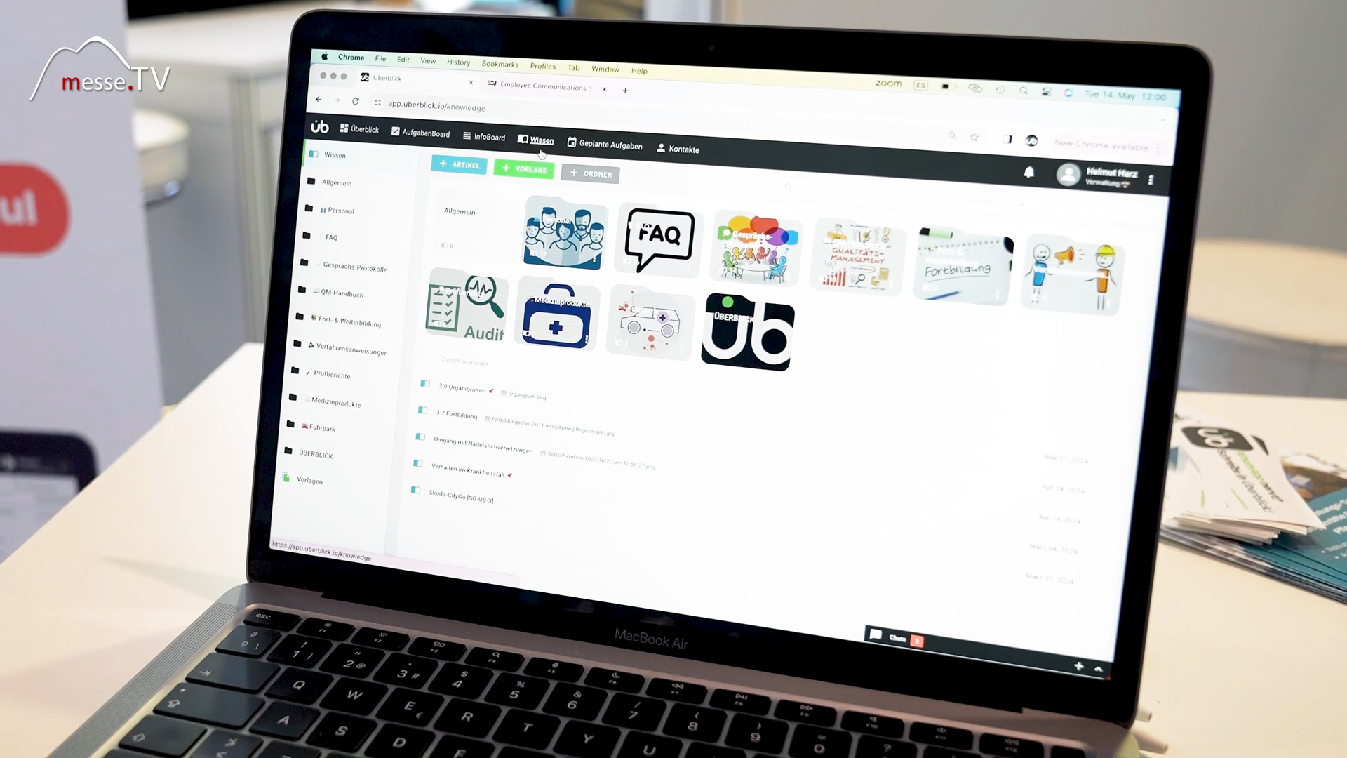 ueberblick of pc organization for nursing staff