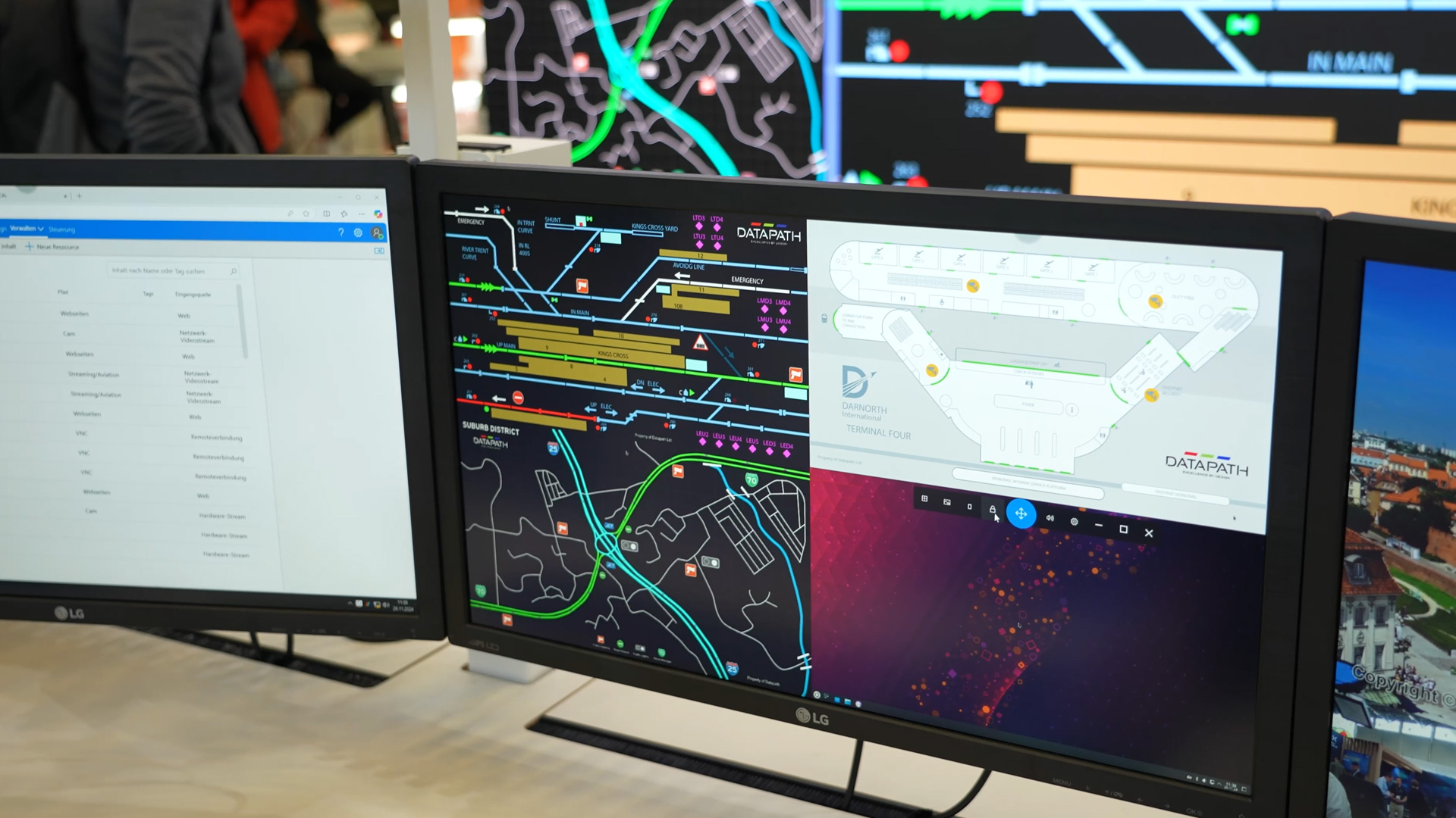 control center systems with fully integrated workstation design ute pmrexpo 2024
