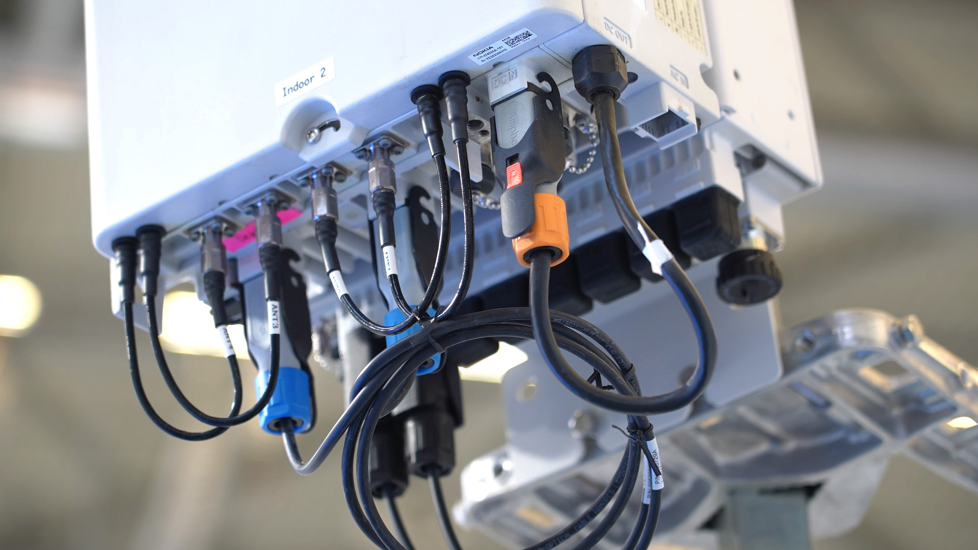 mobile private 5g mobile network base station directly at the antenna campusgenius and nokia